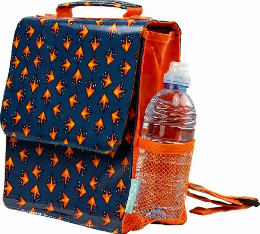 Les Skewies - LI'L Backpack - Glossy Bag Pink peas or Blue comets Choose